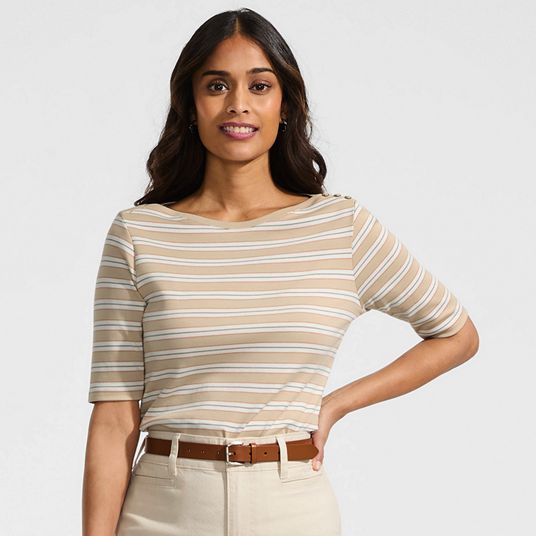 Womens Boatneck Tops | Lands' End