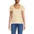 Women's Supima Cotton Short Sleeve Scoop Neck Tee, Front