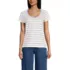 Women's Supima Cotton Short Sleeve Scoop Neck Tee, Front