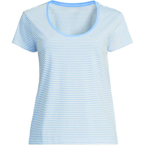 Women's Supima Cotton Short Sleeve Scoop Neck Tee