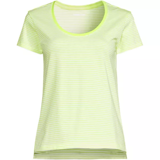 Women's Tall Supima Cotton Short Sleeve Scoop Neck Tee - primary