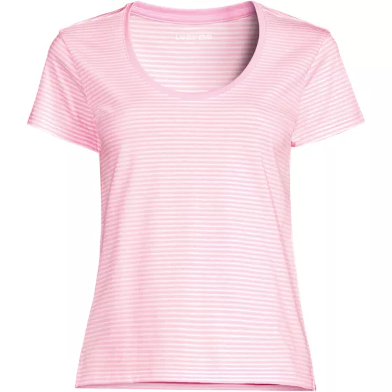 Women's Supima Cotton Short Sleeve Scoop Neck Tee - primary