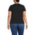 Women's Plus Size Supima Cotton Short Sleeve Scoop Neck Tee, Back