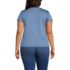 Women's Plus Size Supima Cotton Short Sleeve Scoop Neck Tee, Back