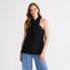 Women's Creaseless Twist Front Halter Top, Front