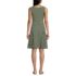 Women's Cotton Modal Boatneck Twist Dress, Back