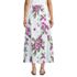 Women's Poplin Pull On Maxi Skirt, Back