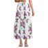 Women's Poplin Pull On Maxi Skirt, Front
