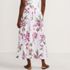 Women's Poplin Pull On Maxi Skirt, Back
