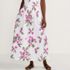 Women's Poplin Pull On Maxi Skirt, Front