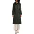 Women's Longline Waxed Coat, Front