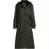 Women's Longline Waxed Coat, Front