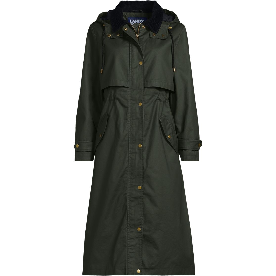 Women's Longline Waxed Coat