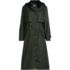 Women's Longline Waxed Coat, Front