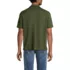 Men's Short Sleeve Textured Cable Camp Collar Button Through Shirt, Back