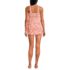 Women's Smocked Swim Dress Swimsuit, Back