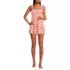 Women's Smocked Swim Dress Swimsuit, Front
