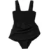 Women's Smocked Swim Dress Swimsuit, alternative image