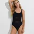 Women's Mesh Insert One Piece Swimsuit, alternative image