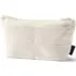 Embroidered Zipper Canvas Pouch, Back