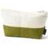 Embroidered Zipper Canvas Pouch, Back