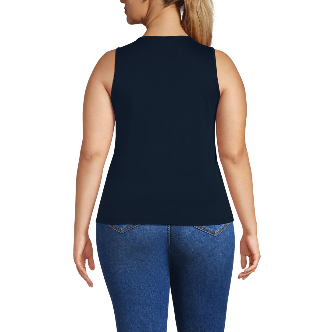 Women's Supima Keyhole Tank