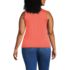 Women's Plus Size Supima Keyhole Tank, Back