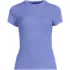 Women's Drapey Rib Fitted Short Sleeve Mini T-Shirt, Front