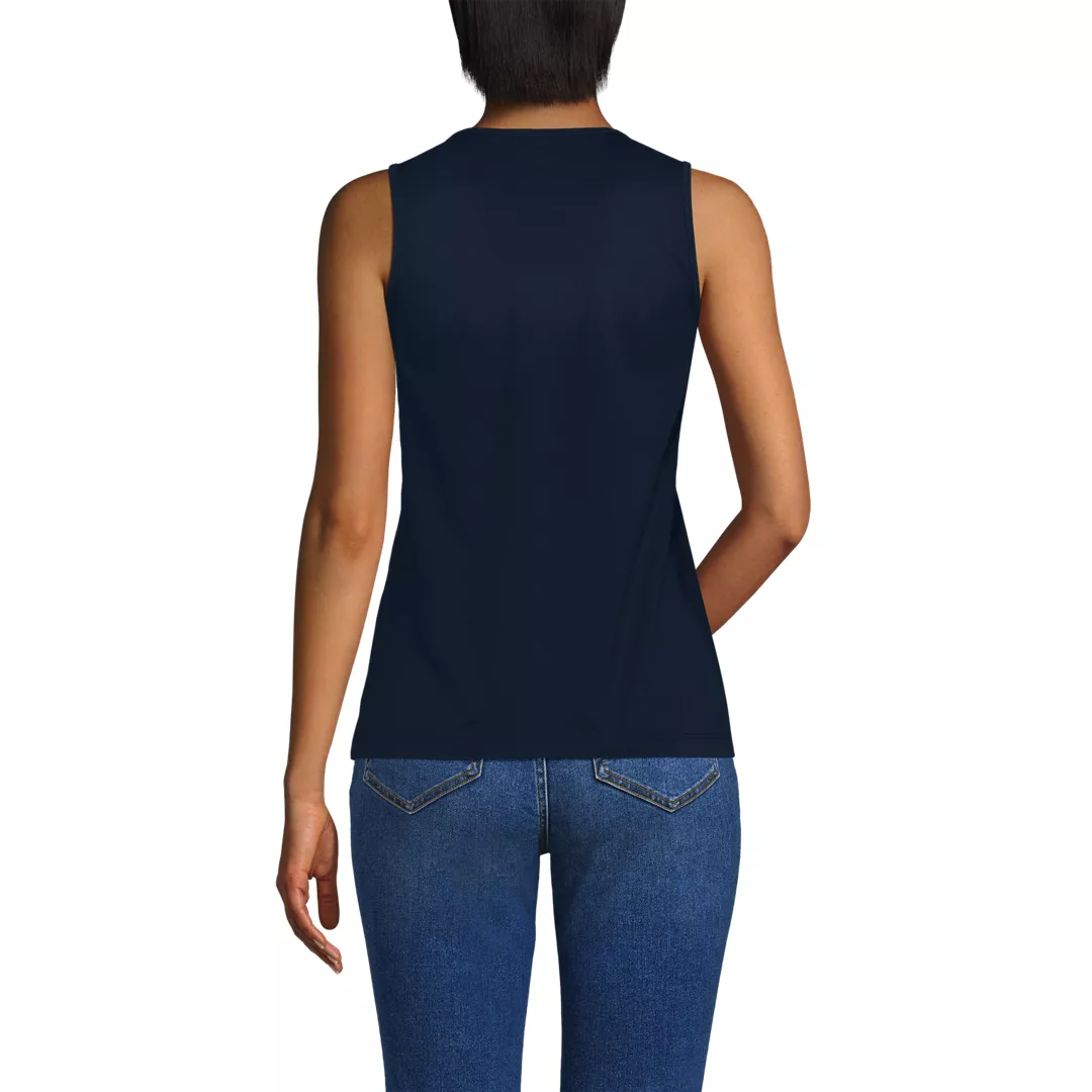 Women's Supima Keyhole Tank
