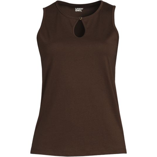 brown dress tops Sweetheart Basic Fitted Top | Trendy Women's Tops