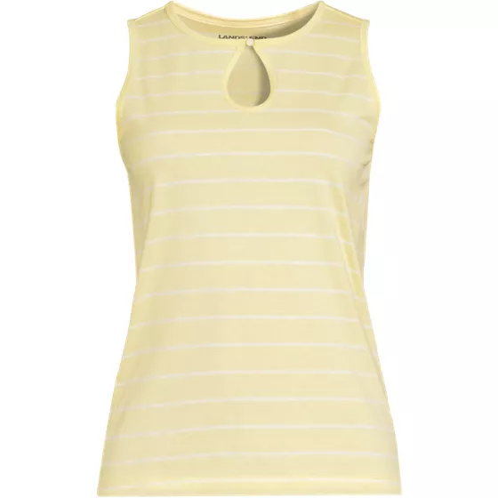 Women's Supima Keyhole Tank - primary
