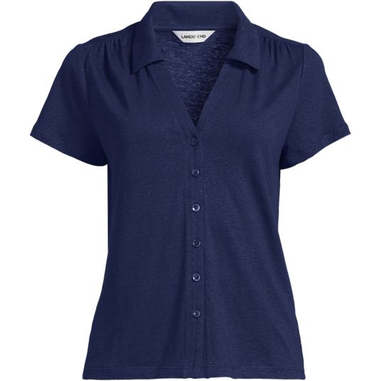 Women's Blue Polo Shirts | Lands' End