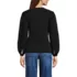 Women's Supima Interlock Scoop Neck Blouson Sleeve Top, Back