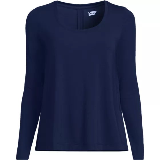 Women's Power Performance Long Sleeve Scoopneck Tee - primary