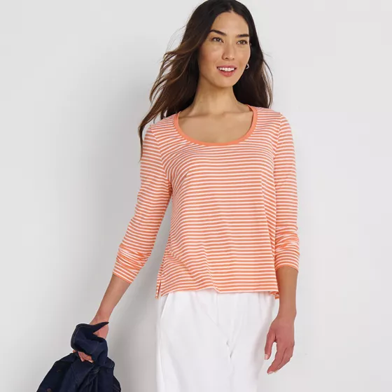 Women's Power Performance Long Sleeve Scoopneck Tee - primary