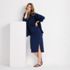 Women's Starfish Side Zip Midi Skirt, alternative image