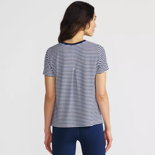 Women's Power Performance Short Sleeve Crewneck Tee, Back