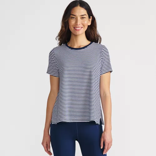 Women's Power Performance Short Sleeve Crewneck Tee, Front
