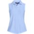 Women's Sleeveless Eyelet Active Polo Top, Front