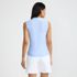 Women's Sleeveless Eyelet Active Polo Top, Back