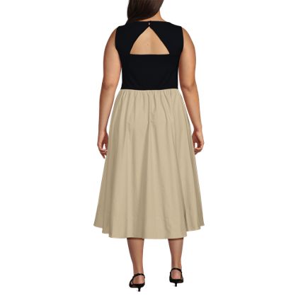Women's Plus Size Sleeveless Solution Duet Dress - image 2