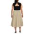 Women's Plus Size Sleeveless Solution Duet Dress, Back