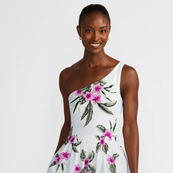 Women's Slender One Shoulder Top - primary