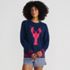 Women's Drifter Crew Neck Set In Sleeve Sweater, Front