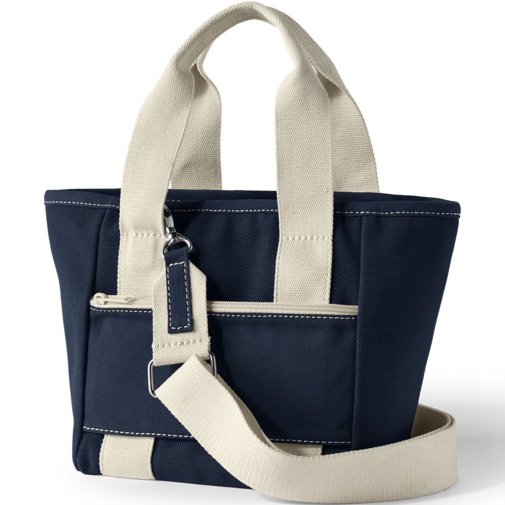 Small Canvas Multiway Pocket Tote | Lands' End