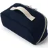 Canvas Open Wide Cosmetic Bag, Back