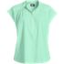 Women's Cotton Voile Drop Shoulder Short Sleeve Top, Front