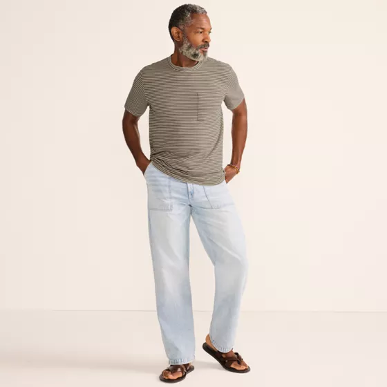 Men's Relaxed Denim Utility Pant - primary