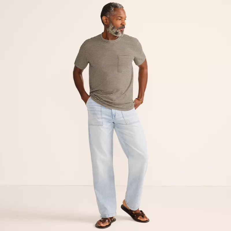 Men's Relaxed Denim Utility Pant, alternative image