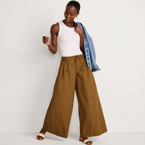 Women's Recover High Rise Wide Leg Blue Jeans